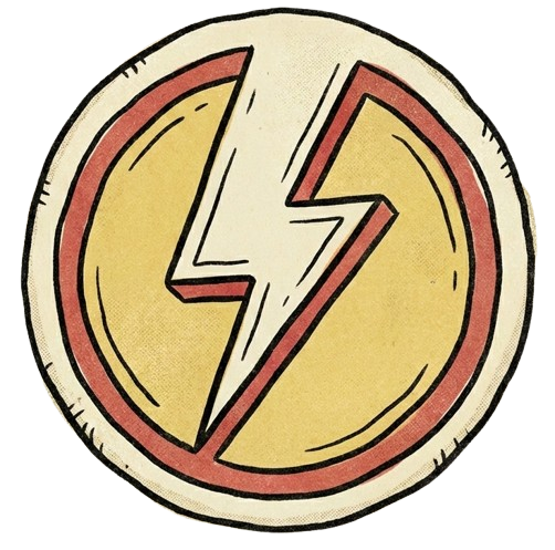 Energy badge icon